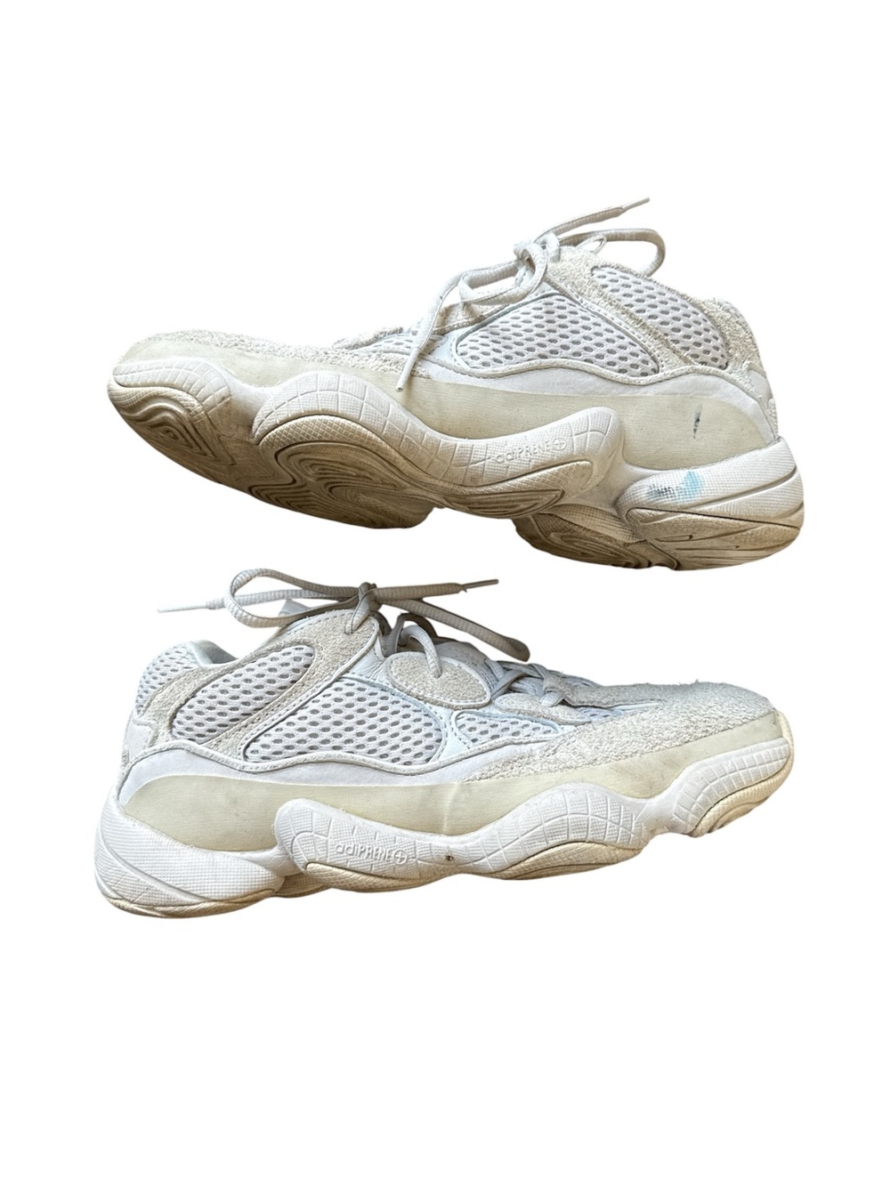 Yeezy Athletic Sneakers in Off-White / Light Gray